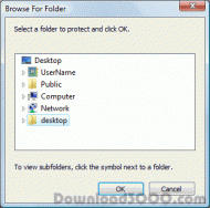 Protect Folders screenshot